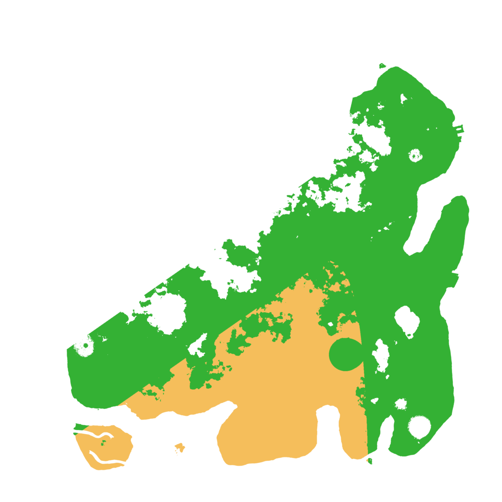 Biome Rust Map: Procedural Map, Size: 4000, Seed: 6816399