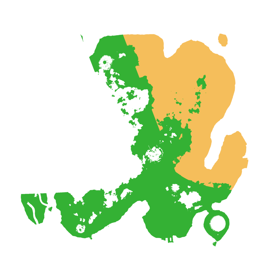 Biome Rust Map: Procedural Map, Size: 3000, Seed: 303758337