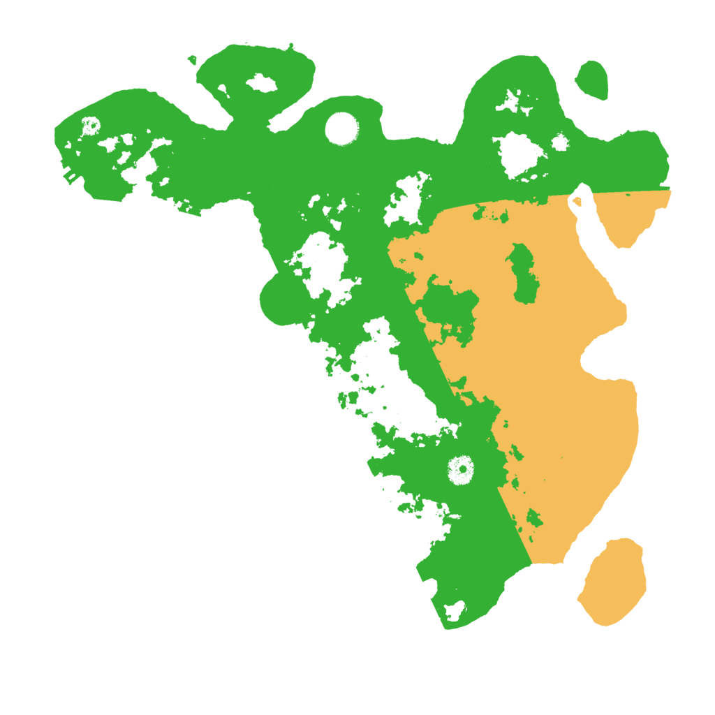 Biome Rust Map: Procedural Map, Size: 3800, Seed: 537804037