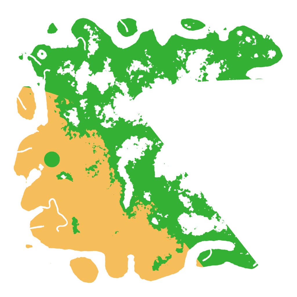 Biome Rust Map: Procedural Map, Size: 5000, Seed: 1753392218