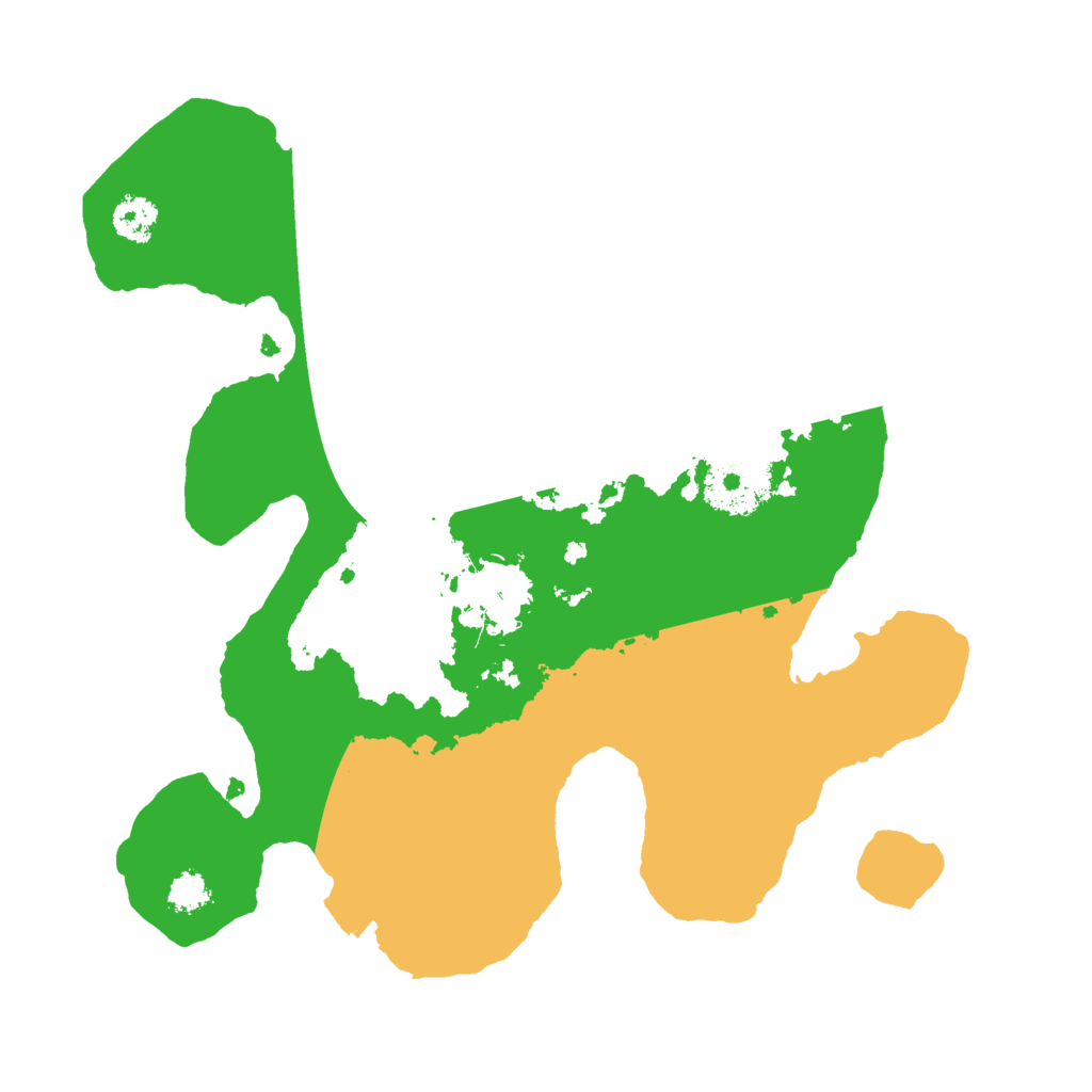 Biome Rust Map: Procedural Map, Size: 2524, Seed: 1