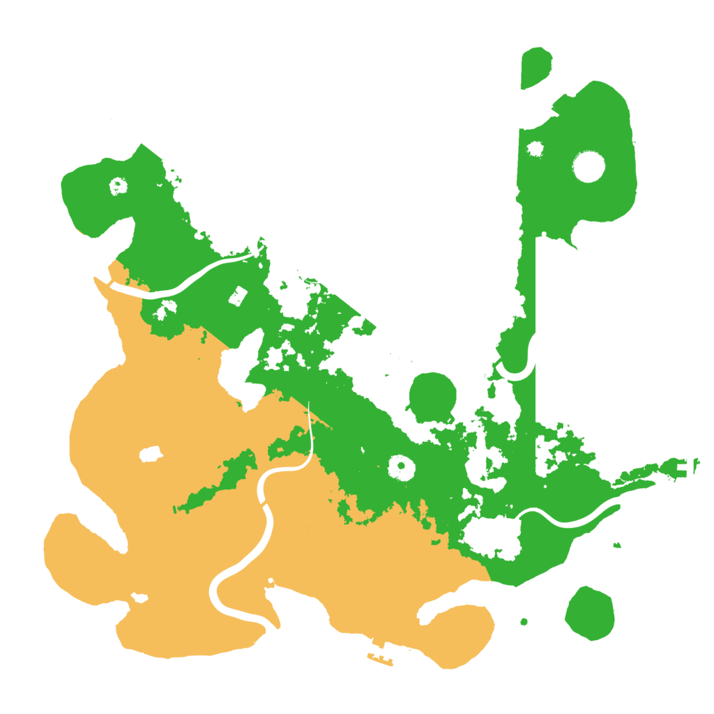 Biome Rust Map: Procedural Map, Size: 4000, Seed: 606475272