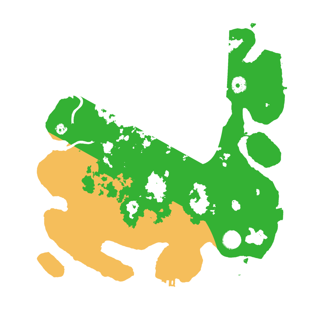 Biome Rust Map: Procedural Map, Size: 3000, Seed: 279838706