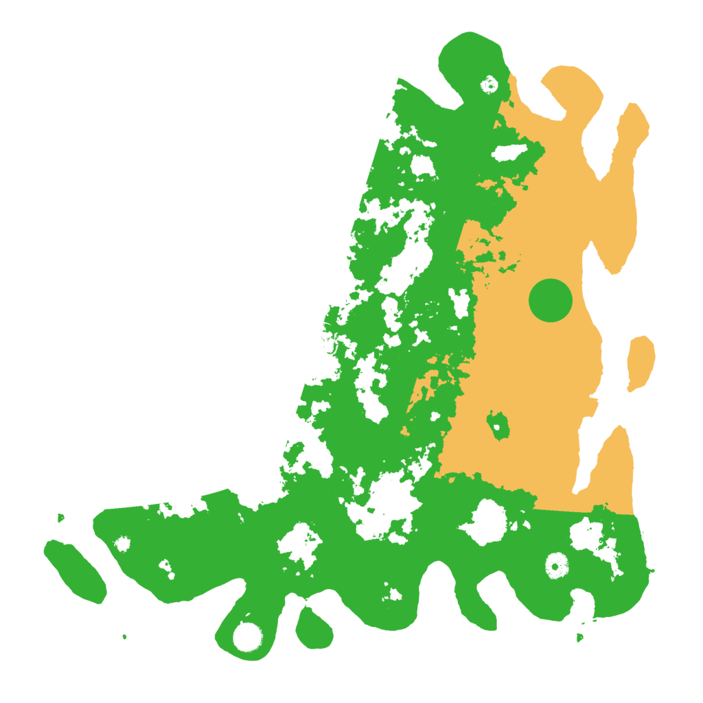 Biome Rust Map: Procedural Map, Size: 4250, Seed: 198919892