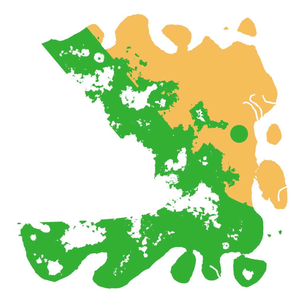 Biome Rust Map: Procedural Map, Size: 4500, Seed: 428376955