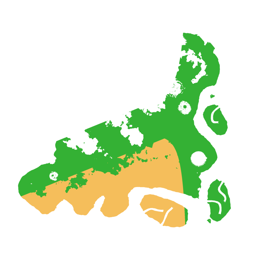 Biome Rust Map: Procedural Map, Size: 3000, Seed: 1111918758