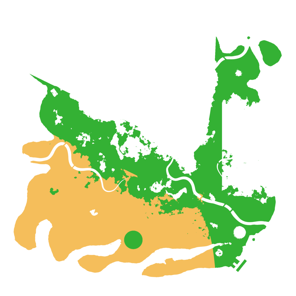 Biome Rust Map: Procedural Map, Size: 4250, Seed: 1165627692