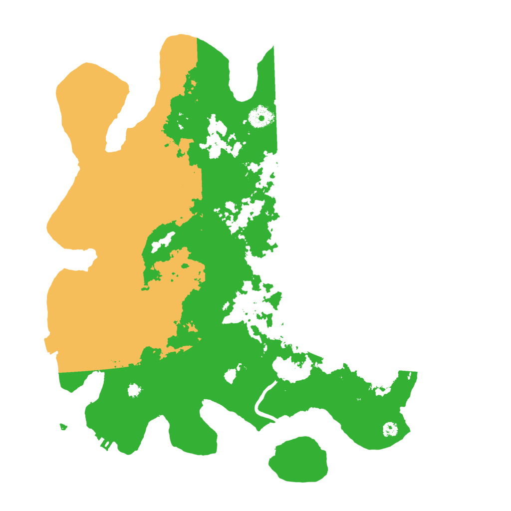 Biome Rust Map: Procedural Map, Size: 3500, Seed: 1350045862
