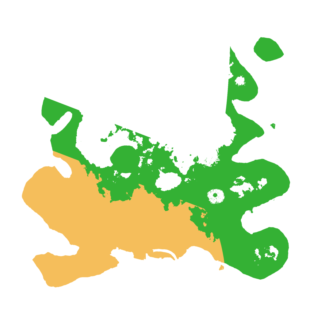 Biome Rust Map: Procedural Map, Size: 3000, Seed: 687124399