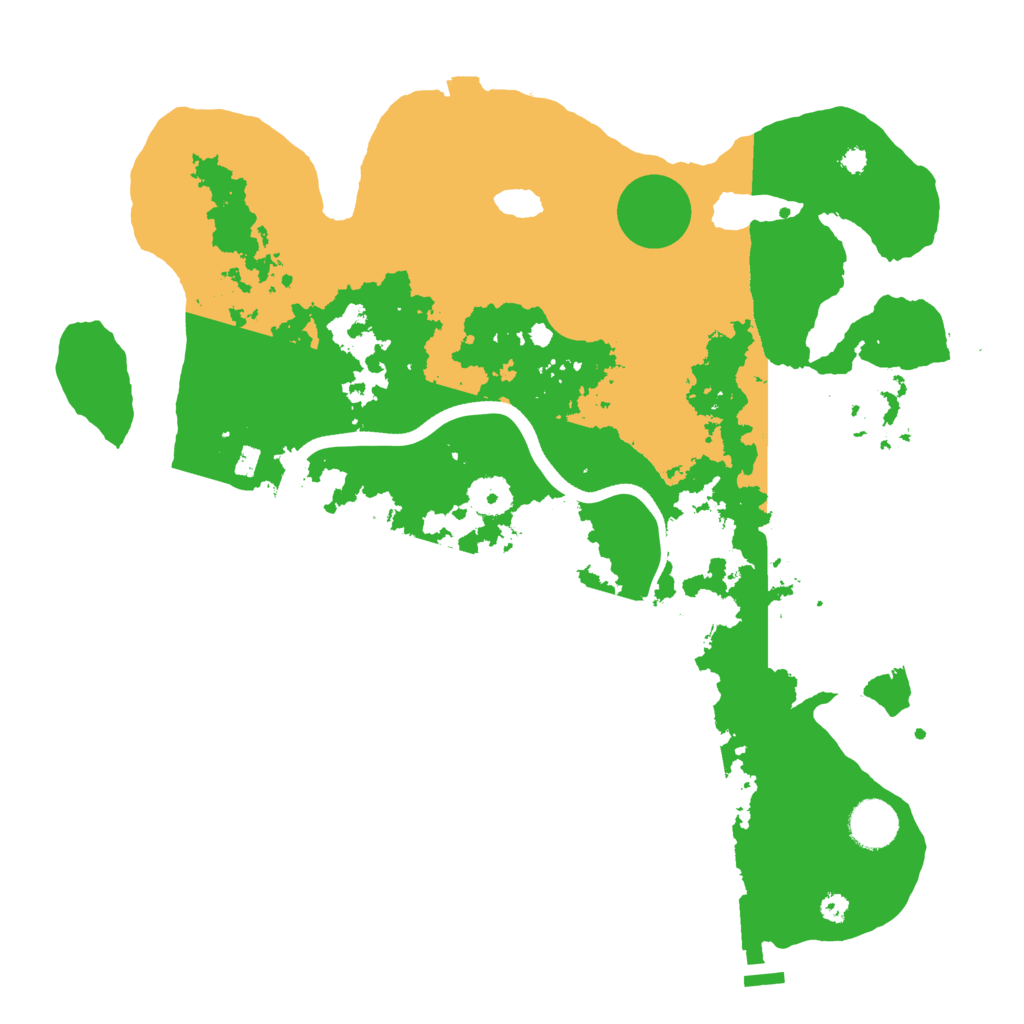Biome Rust Map: Procedural Map, Size: 3658, Seed: 2147483647