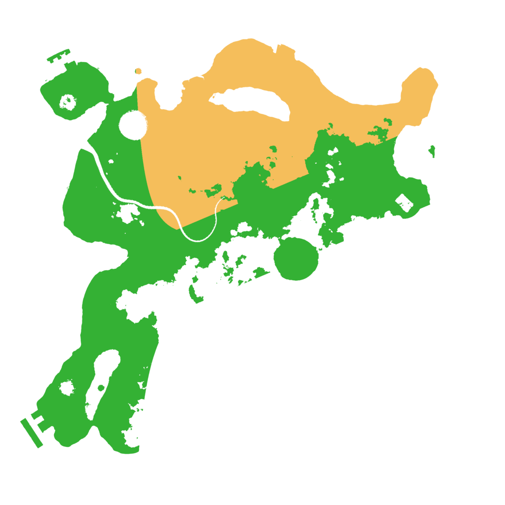 Biome Rust Map: Procedural Map, Size: 3150, Seed: 1963222113