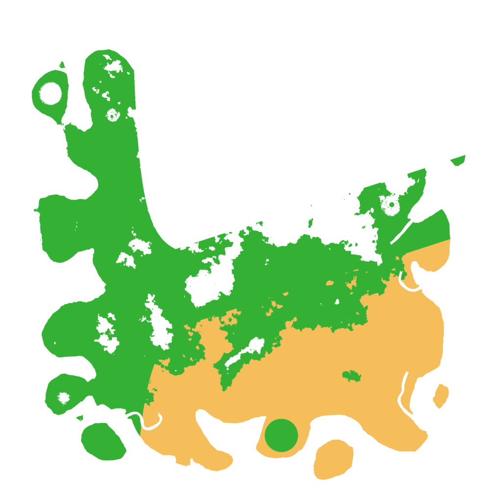 Biome Rust Map: Procedural Map, Size: 4000, Seed: 2086931760
