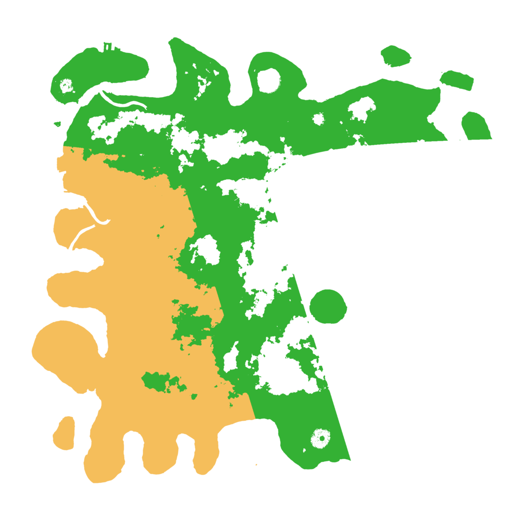 Biome Rust Map: Procedural Map, Size: 4100, Seed: 748040446