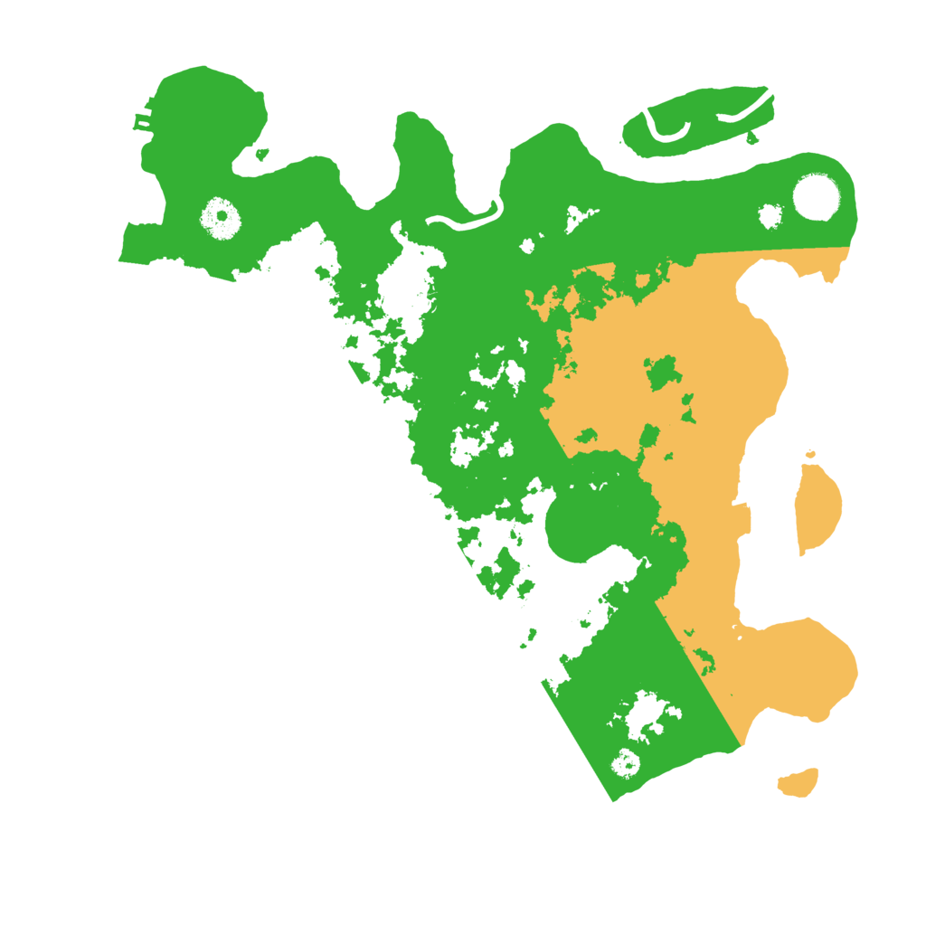 Biome Rust Map: Procedural Map, Size: 3500, Seed: 1235783