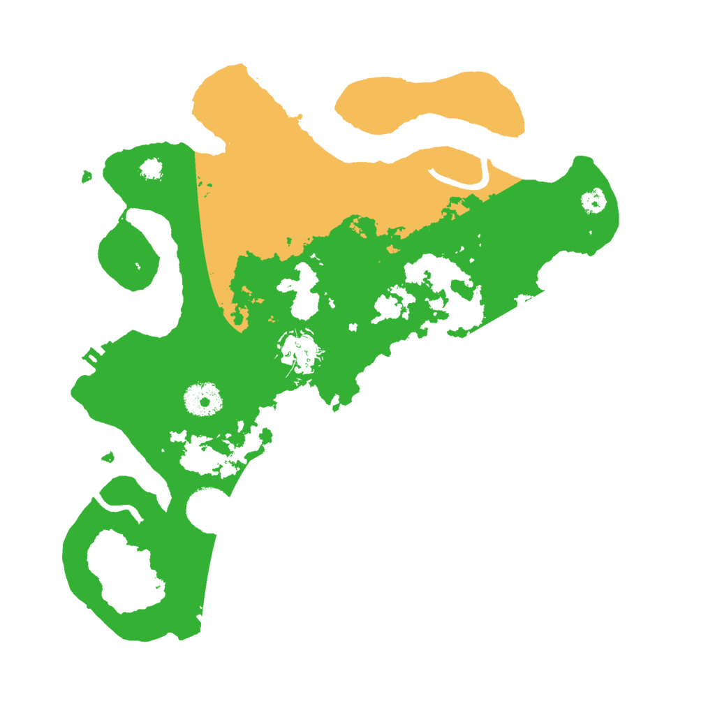 Biome Rust Map: Procedural Map, Size: 3000, Seed: 836500761