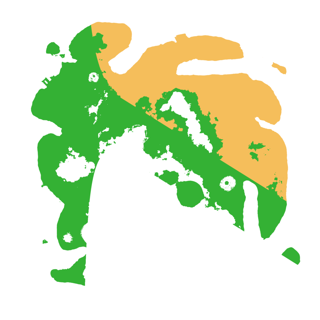 Biome Rust Map: Procedural Map, Size: 3250, Seed: 110819