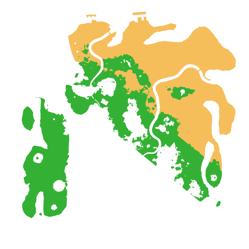 Biome Rust Map: Procedural Map, Size: 3800, Seed: 515269791