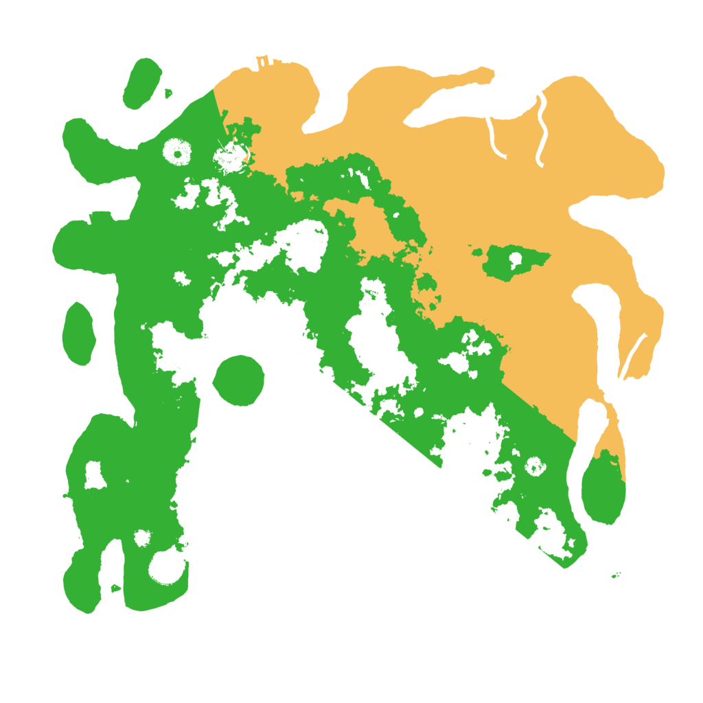 Biome Rust Map: Procedural Map, Size: 3800, Seed: 515269791