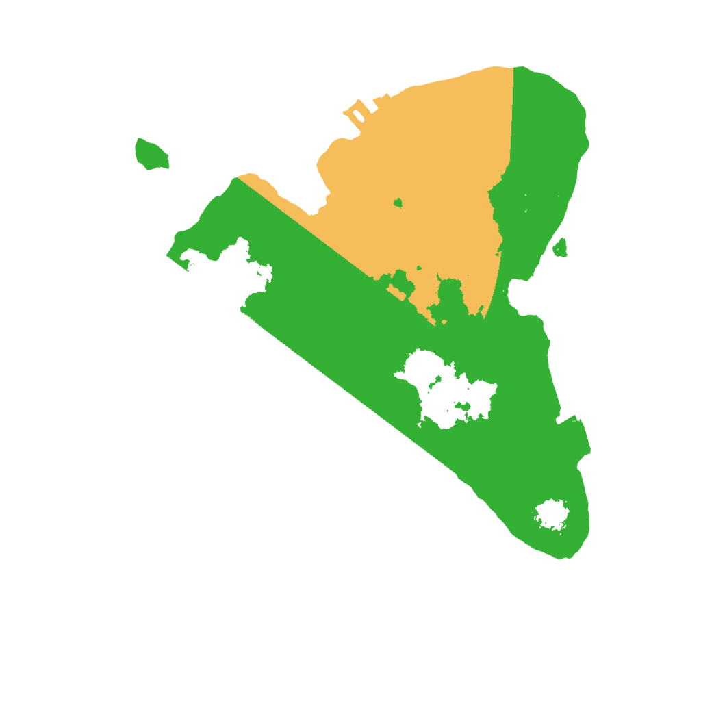 Biome Rust Map: Procedural Map, Size: 2000, Seed: 814524869