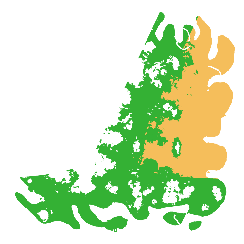 Biome Rust Map: Procedural Map, Size: 5000, Seed: 2123986222