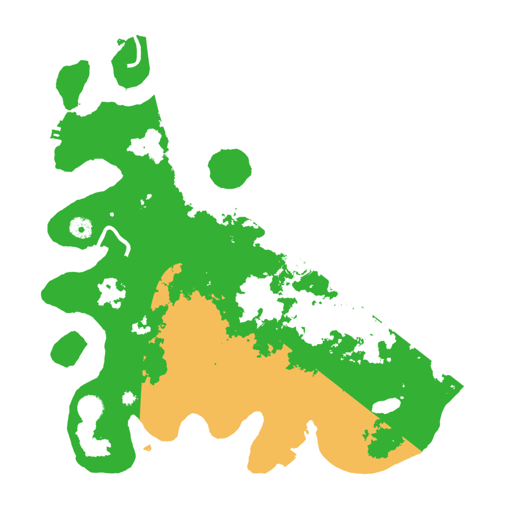 Biome Rust Map: Procedural Map, Size: 3500, Seed: 1731203073