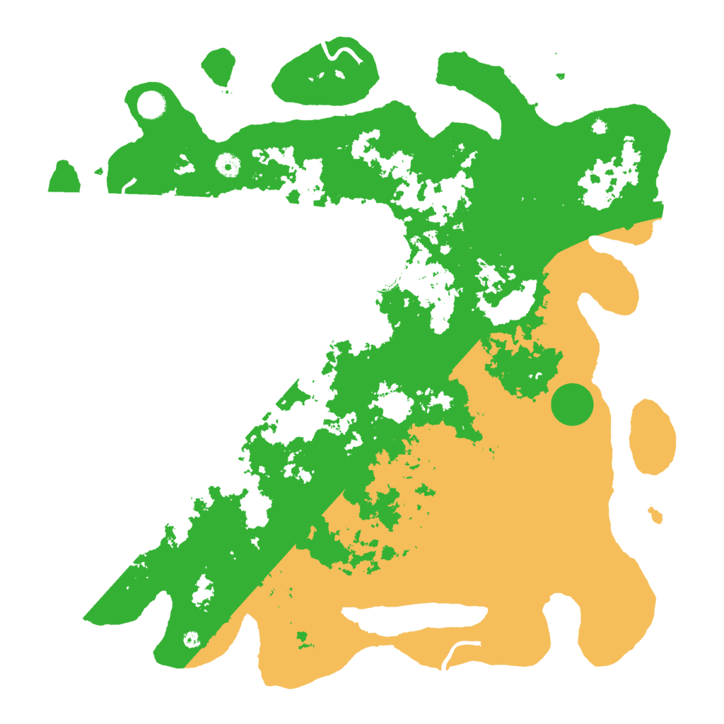 Biome Rust Map: Procedural Map, Size: 4500, Seed: 118667538