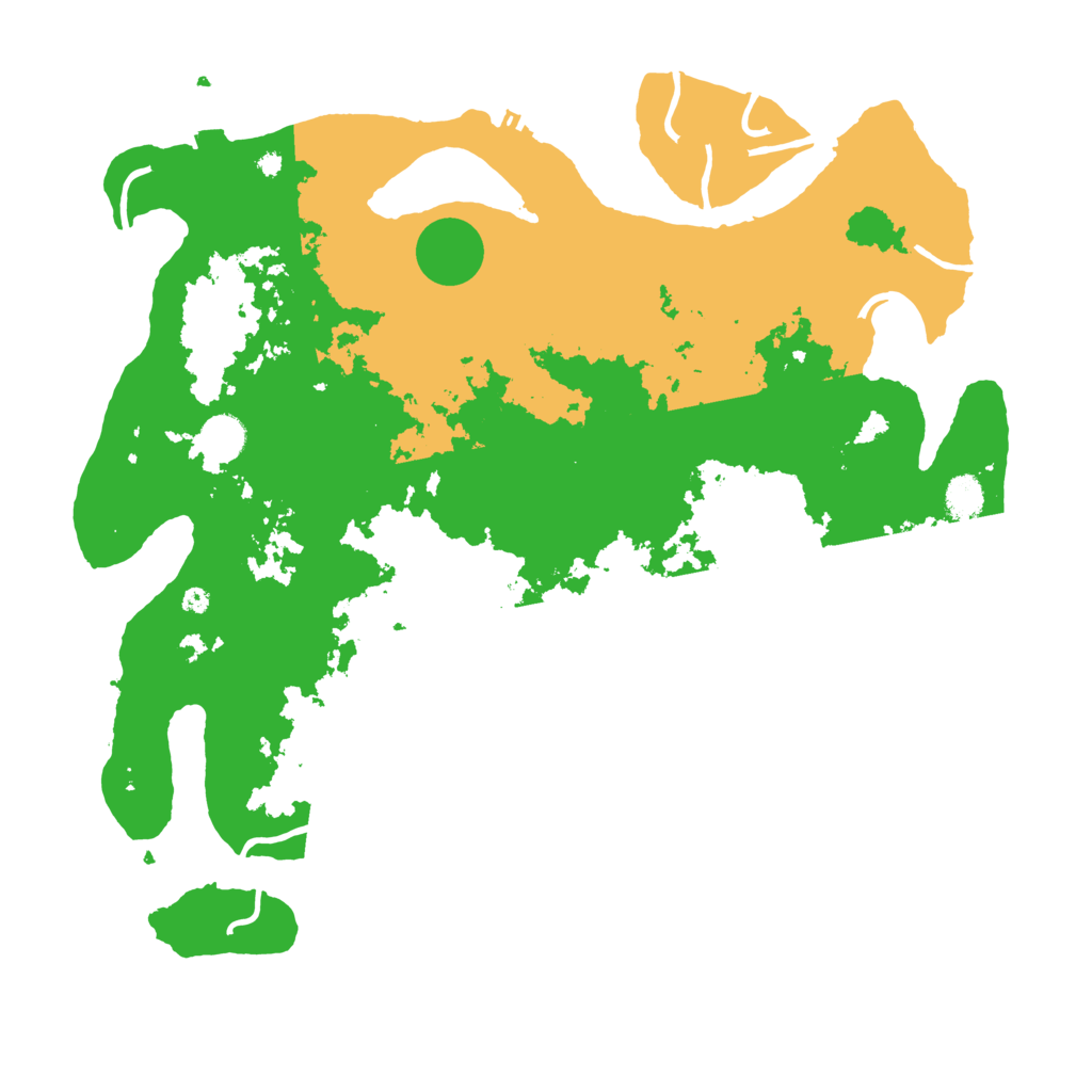 Biome Rust Map: Procedural Map, Size: 4250, Seed: 86713587