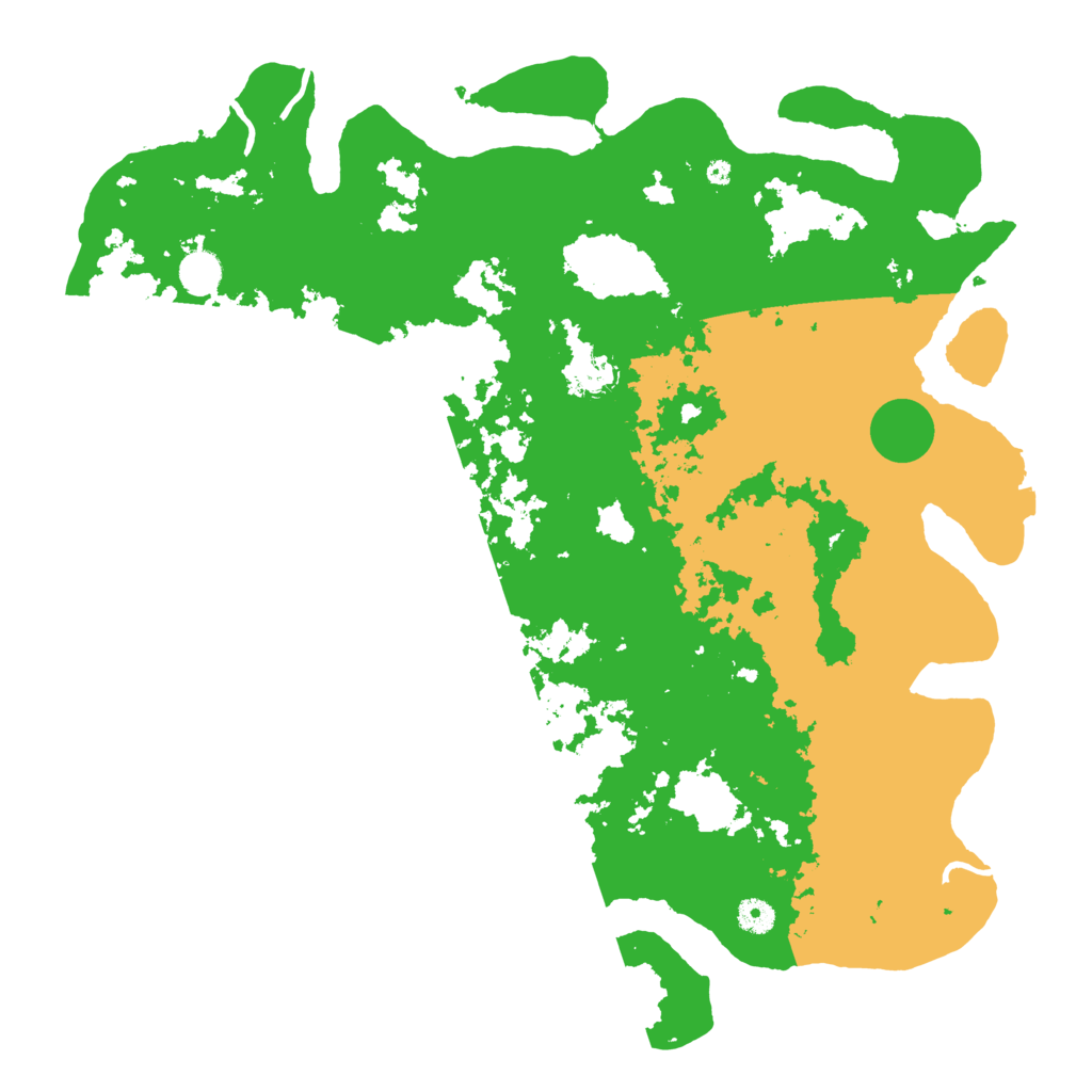Biome Rust Map: Procedural Map, Size: 4500, Seed: 1802