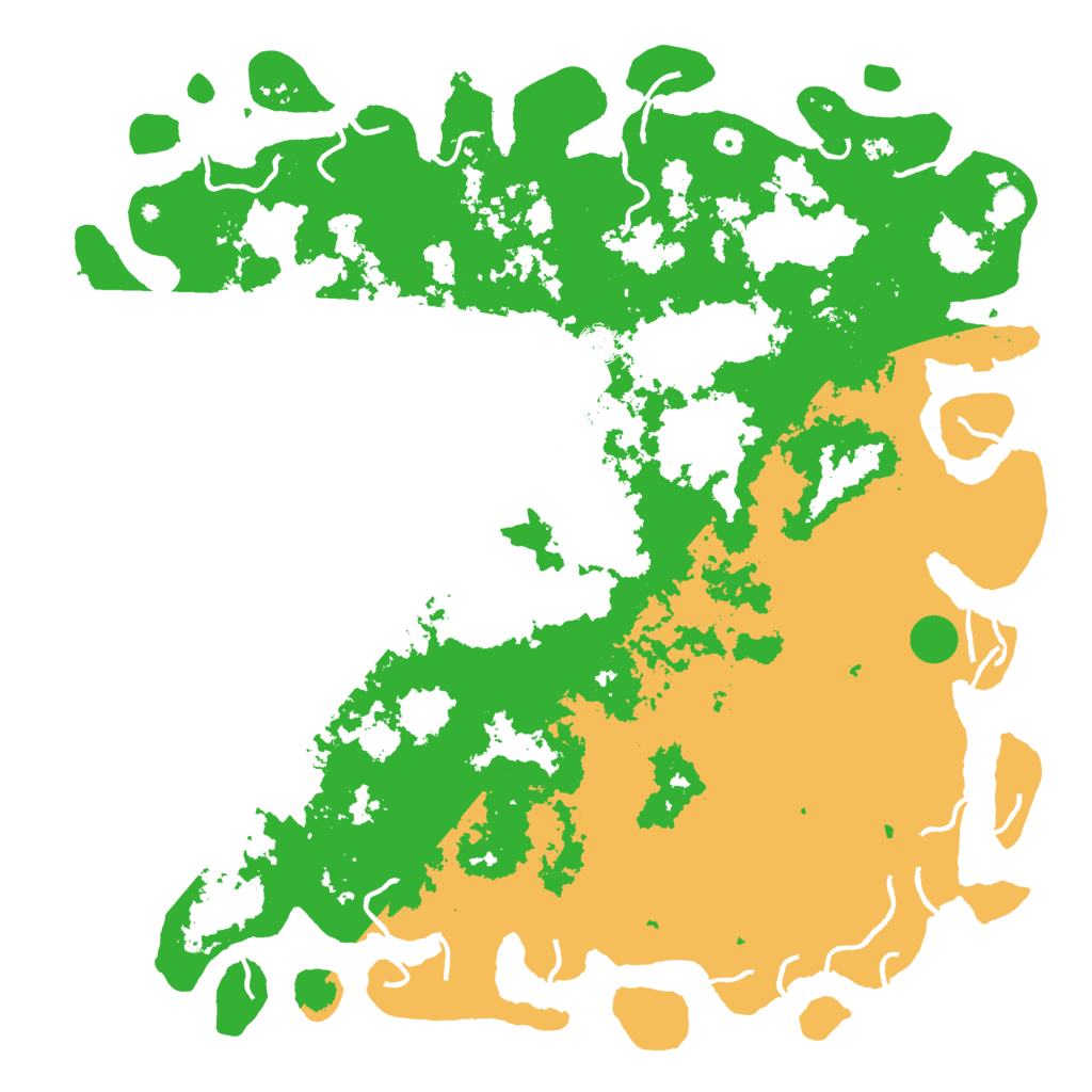 Biome Rust Map: Procedural Map, Size: 6000, Seed: 468937