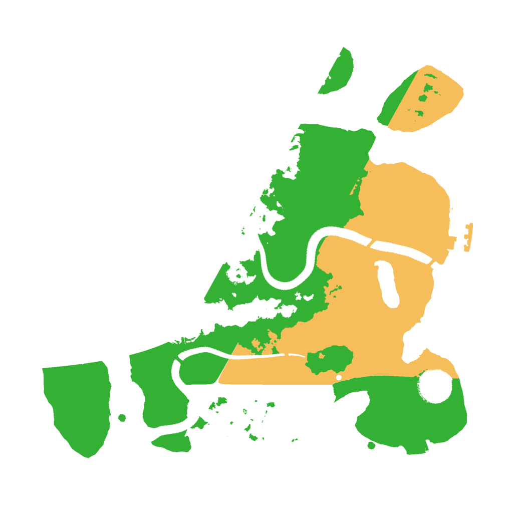 Biome Rust Map: Procedural Map, Size: 2700, Seed: 9637581