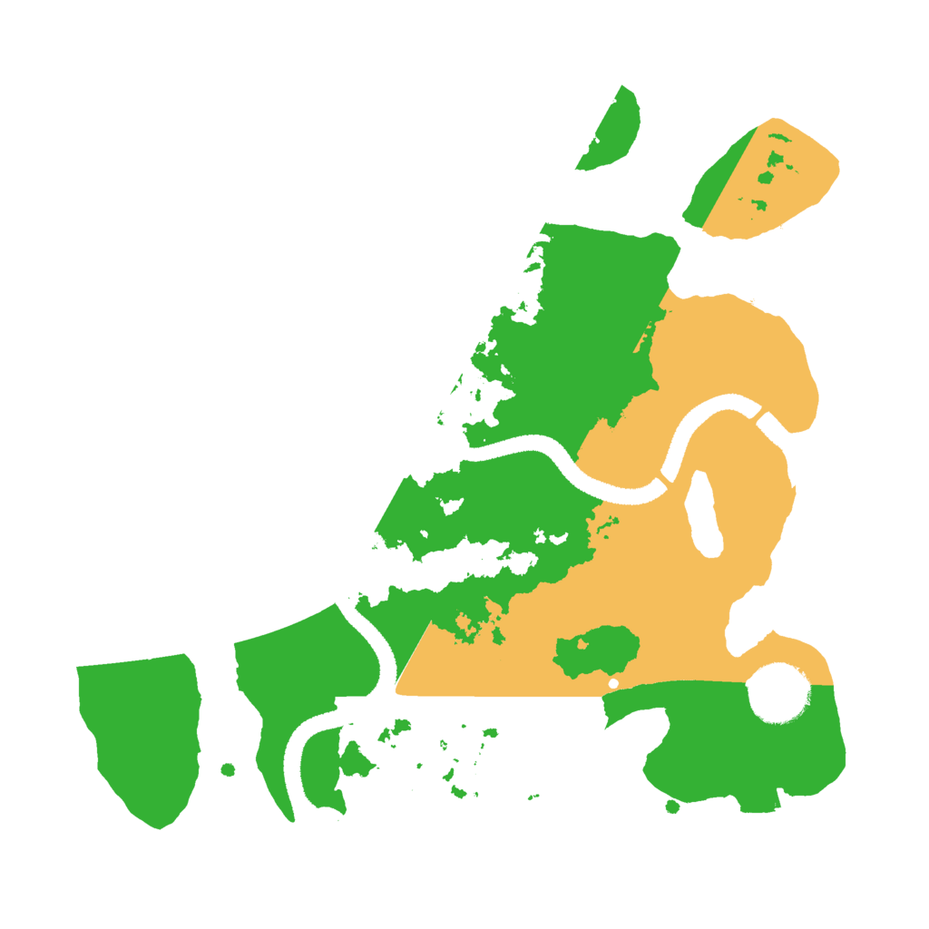 Biome Rust Map: Procedural Map, Size: 2700, Seed: 9637581