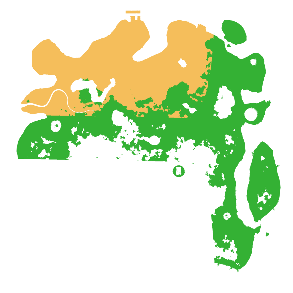 Biome Rust Map: Procedural Map, Size: 4000, Seed: 1653981163