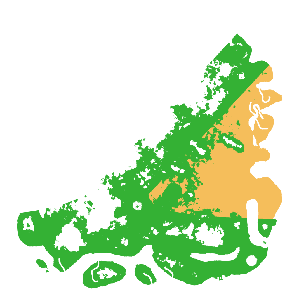 Biome Rust Map: Procedural Map, Size: 5000, Seed: 1876088660