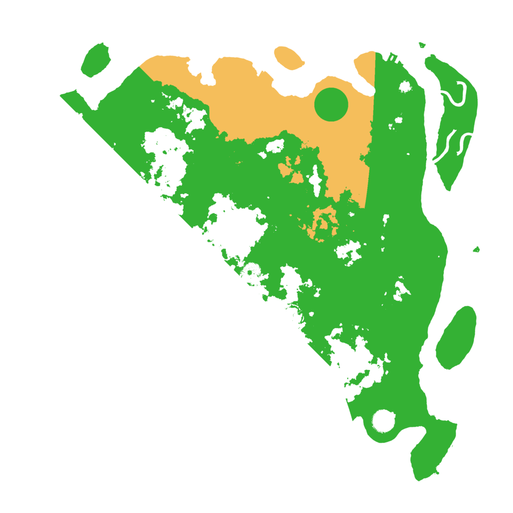 Biome Rust Map: Procedural Map, Size: 4000, Seed: 645245667