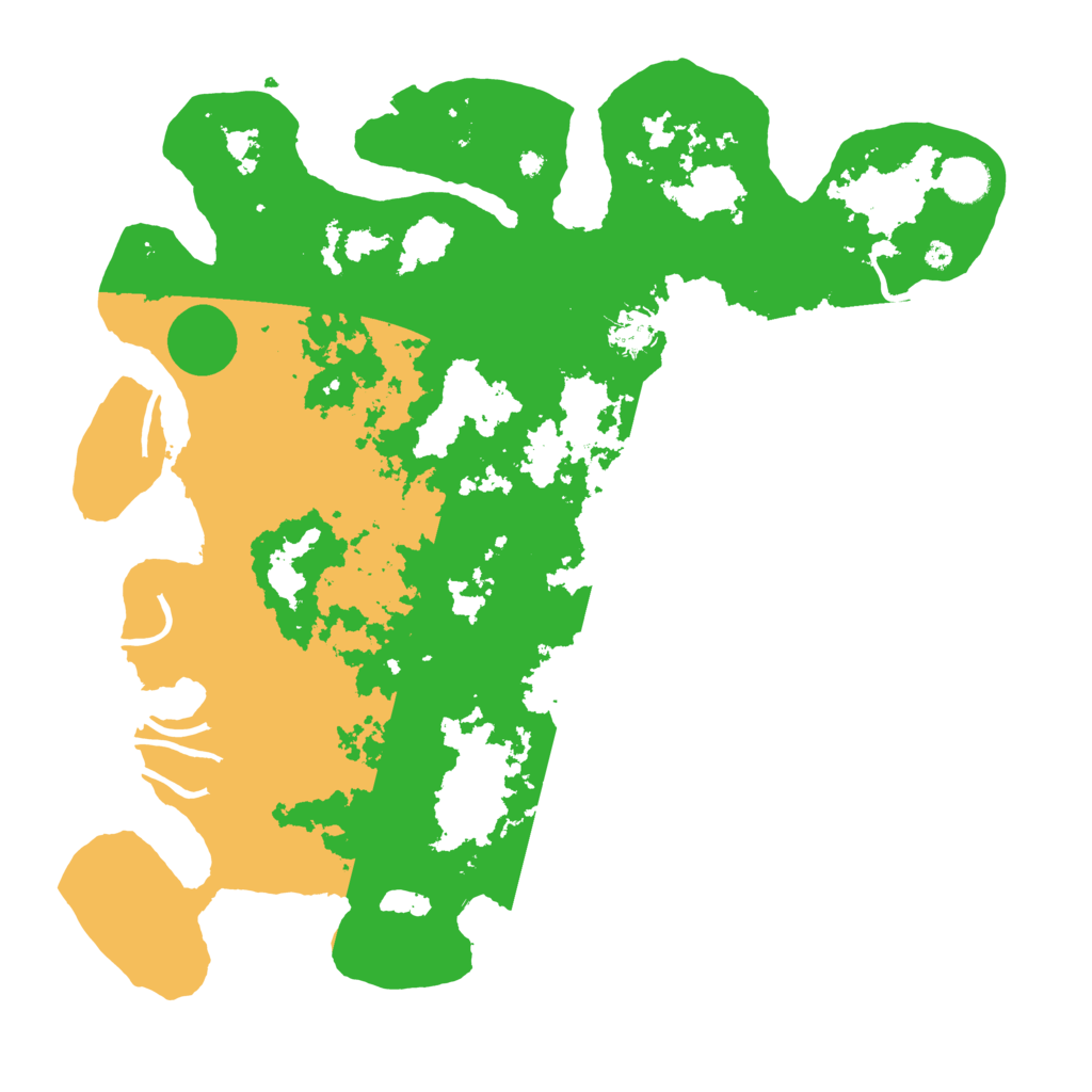 Biome Rust Map: Procedural Map, Size: 4150, Seed: 648172