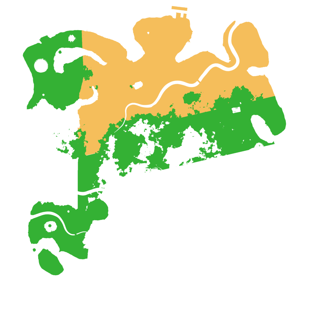 Biome Rust Map: Procedural Map, Size: 4000, Seed: 2138030410