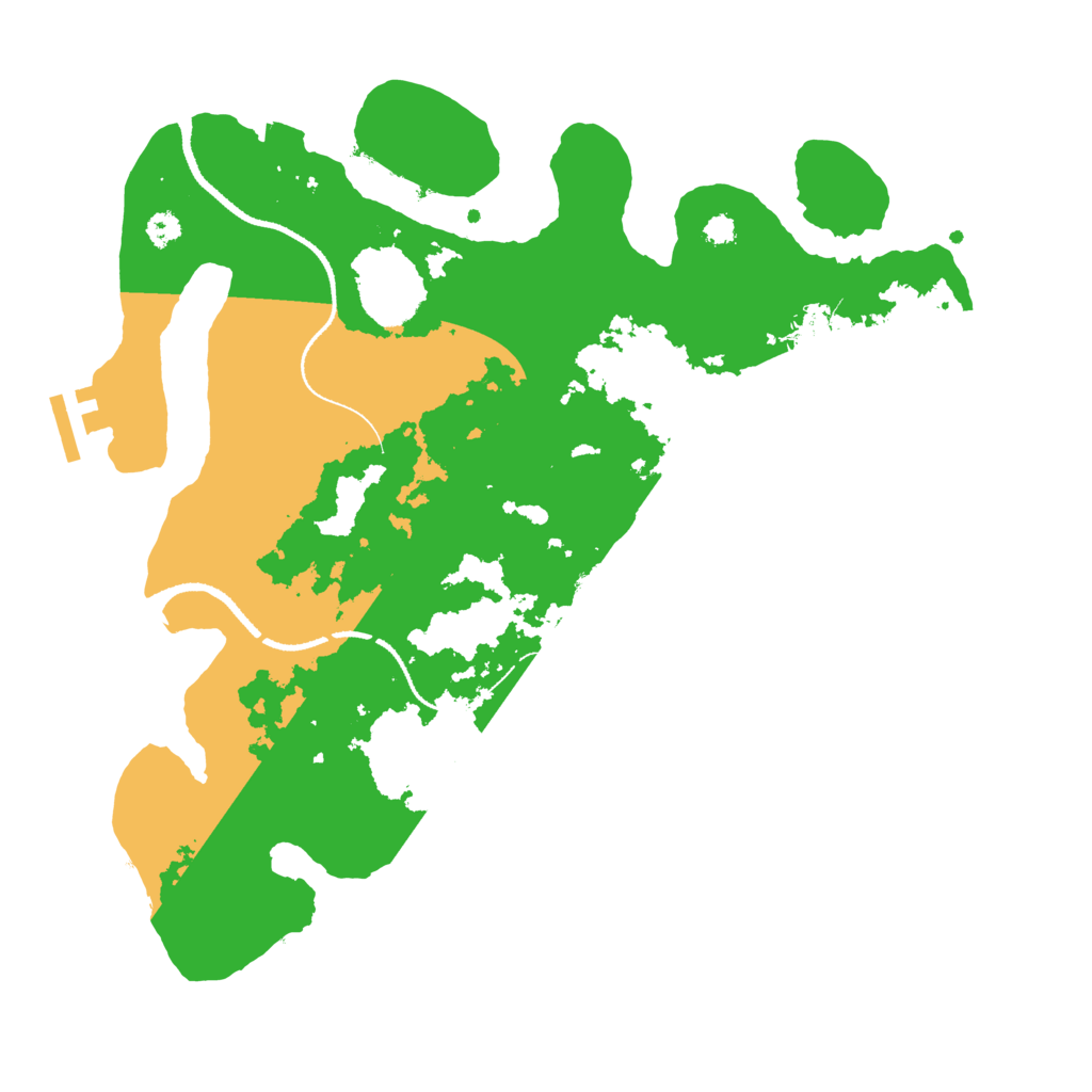 Biome Rust Map: Procedural Map, Size: 3250, Seed: 324706616