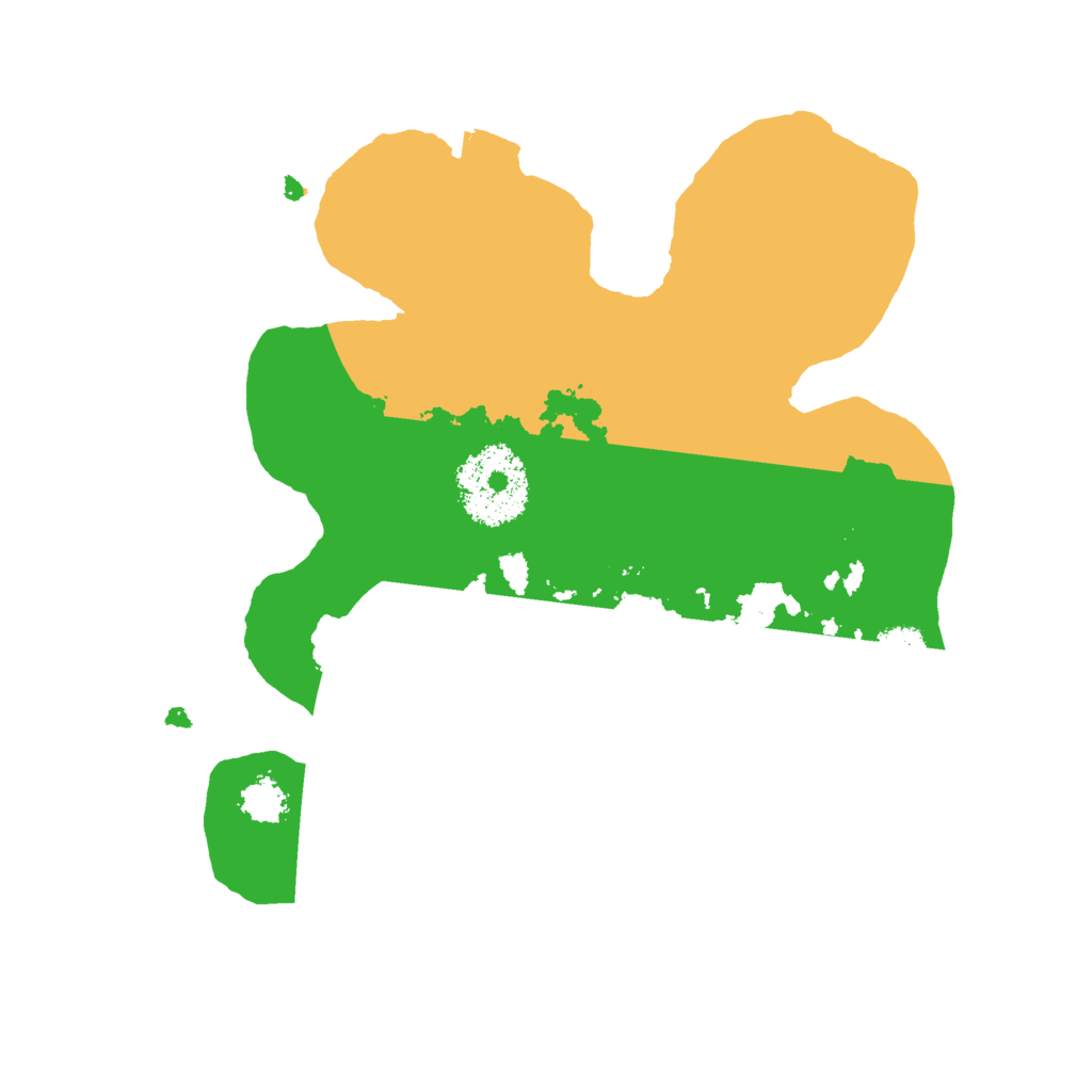 Biome Rust Map: Procedural Map, Size: 2200, Seed: 37507305