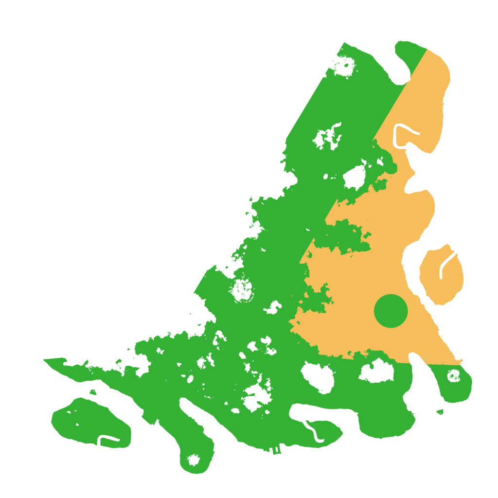 Biome Rust Map: Procedural Map, Size: 3900, Seed: 349