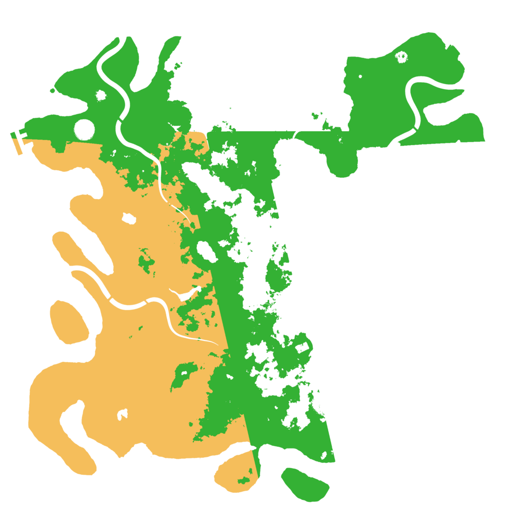 Biome Rust Map: Procedural Map, Size: 4500, Seed: 1855811904