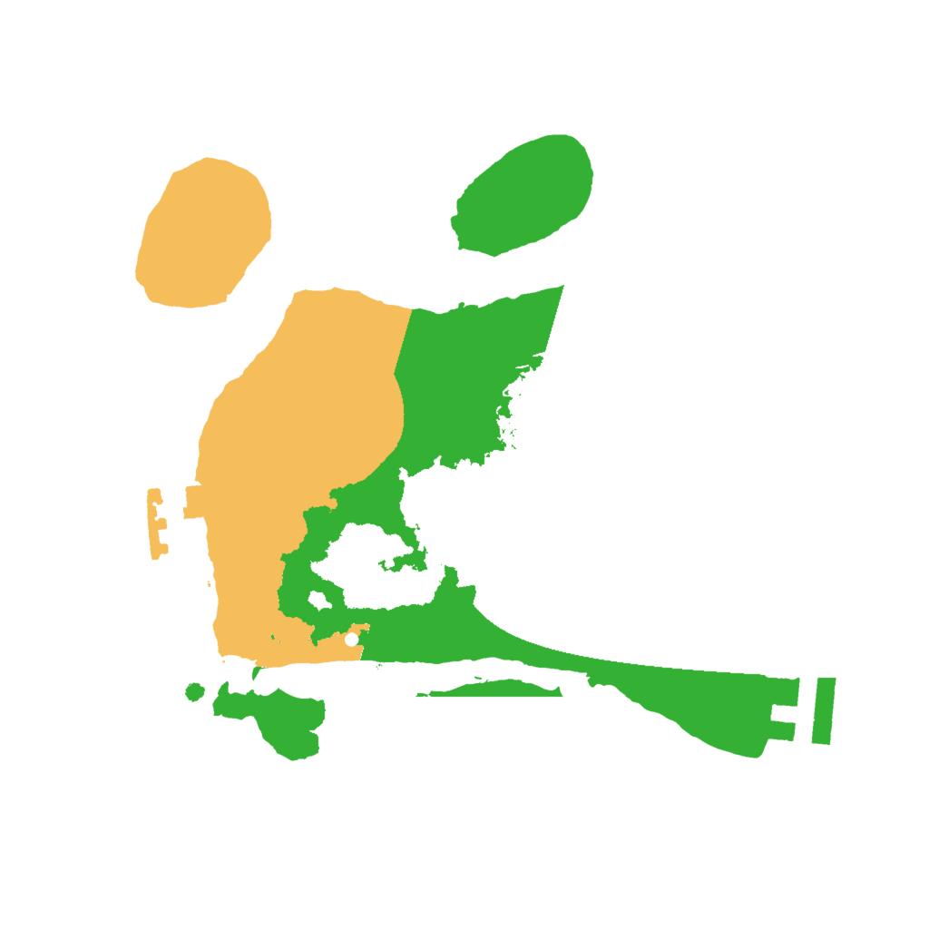 Biome Rust Map: Procedural Map, Size: 2000, Seed: 993042491