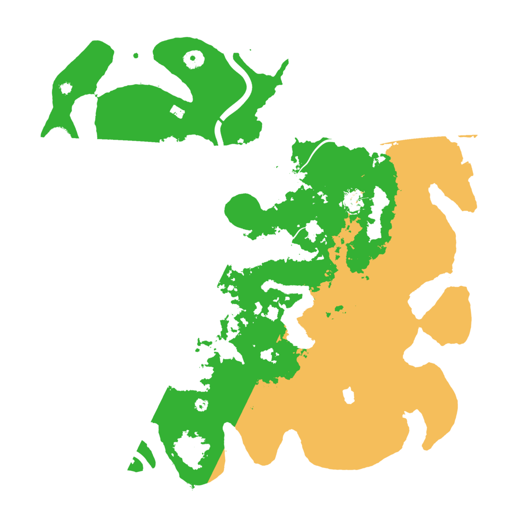 Biome Rust Map: Procedural Map, Size: 4000, Seed: 834758154