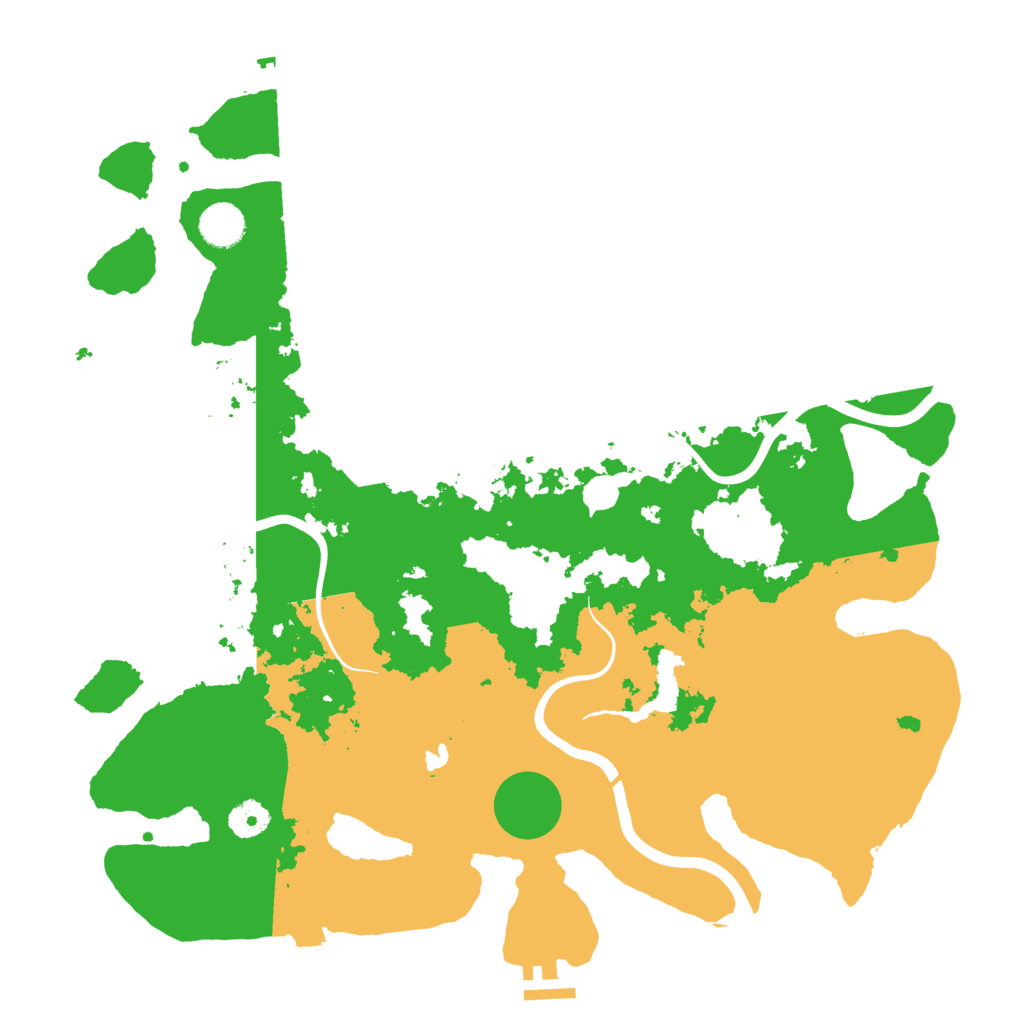 Biome Rust Map: Procedural Map, Size: 4000, Seed: 1134651661