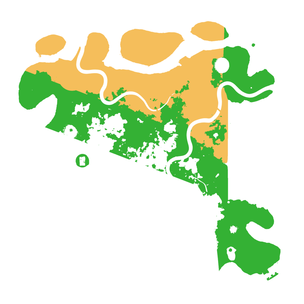 Biome Rust Map: Procedural Map, Size: 3650, Seed: 1044820352