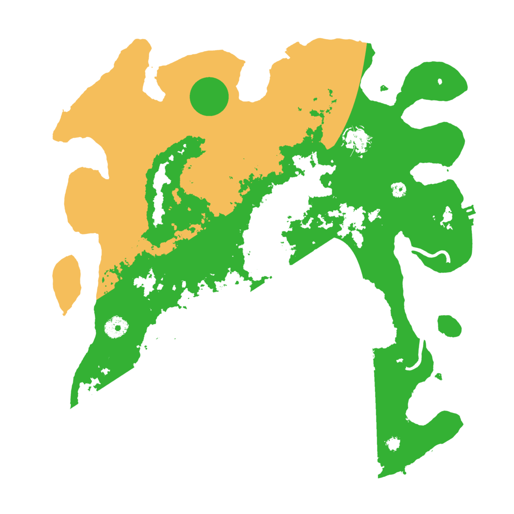 Biome Rust Map: Procedural Map, Size: 3500, Seed: 836469301