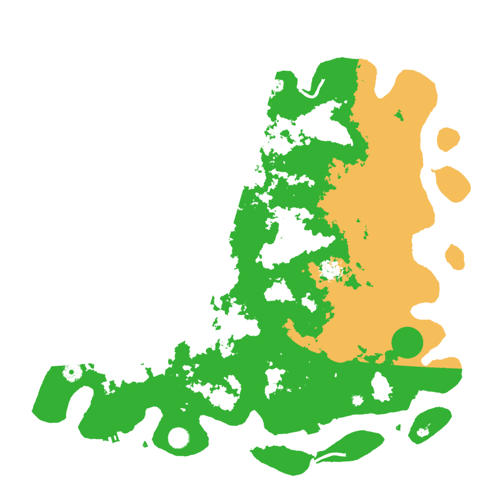 Biome Rust Map: Procedural Map, Size: 4200, Seed: 537976443