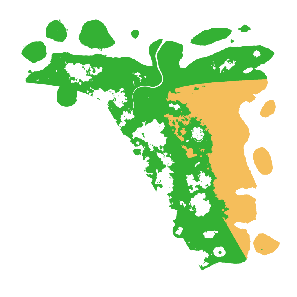 Biome Rust Map: Procedural Map, Size: 3950, Seed: 81346843