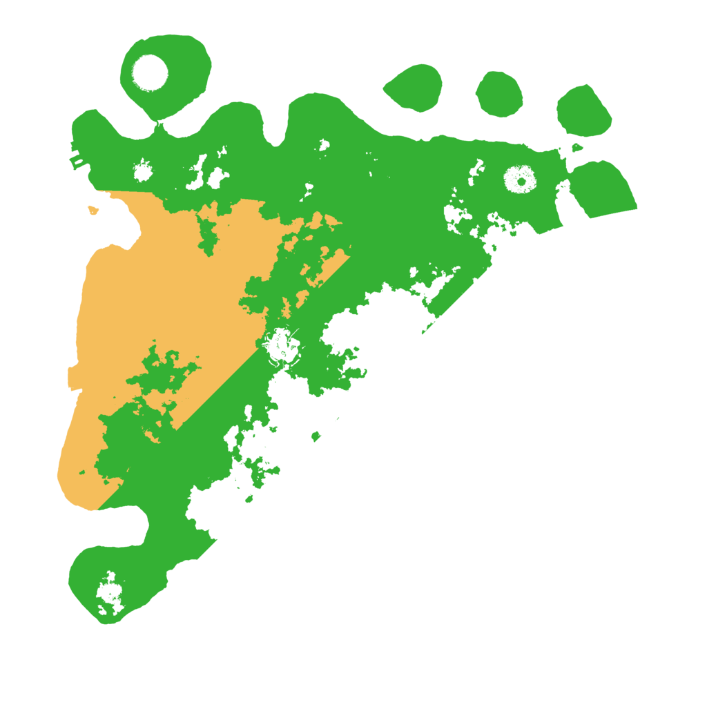 Biome Rust Map: Procedural Map, Size: 3500, Seed: 643682973