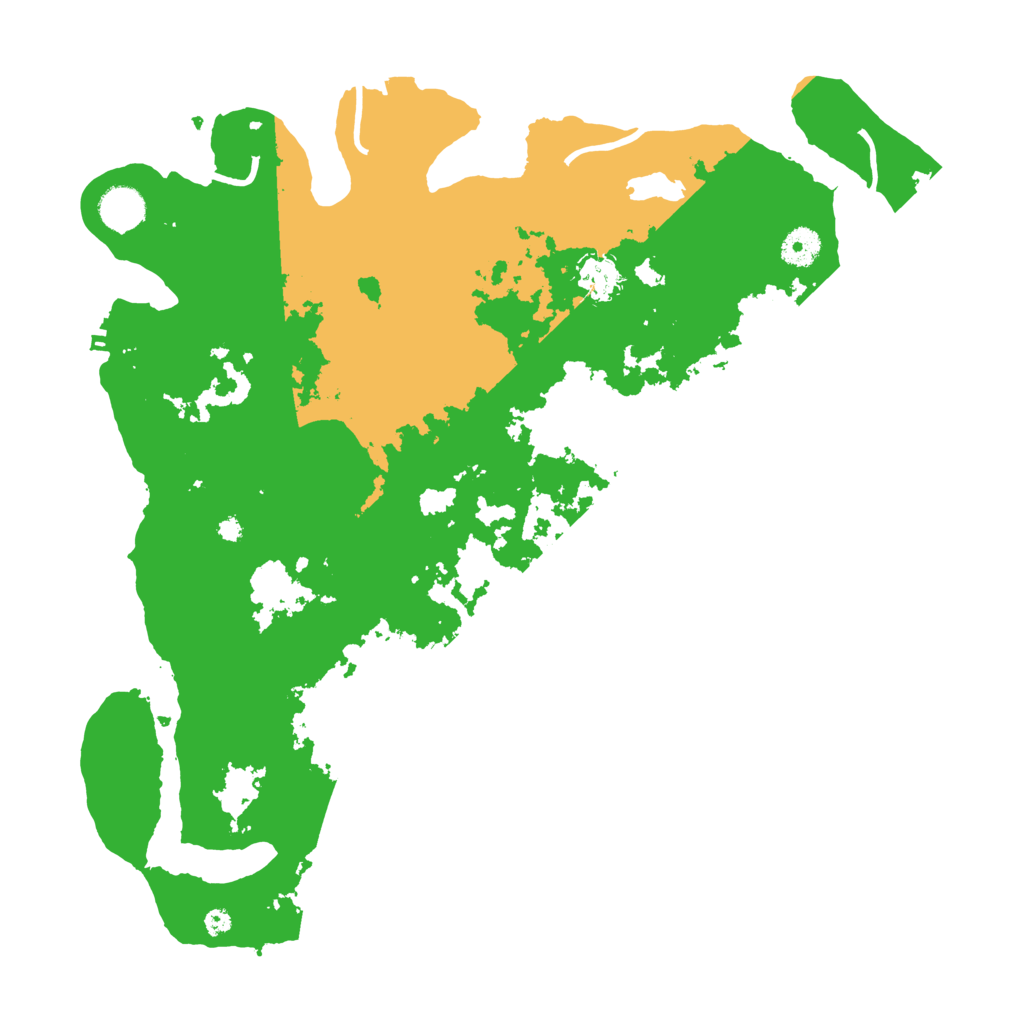 Biome Rust Map: Procedural Map, Size: 4000, Seed: 59924