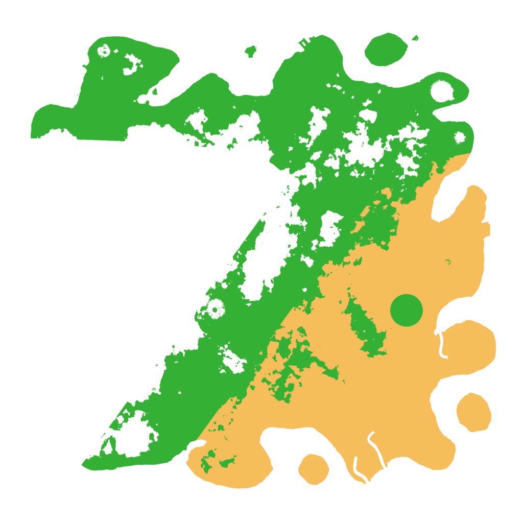 Biome Rust Map: Procedural Map, Size: 4250, Seed: 5344